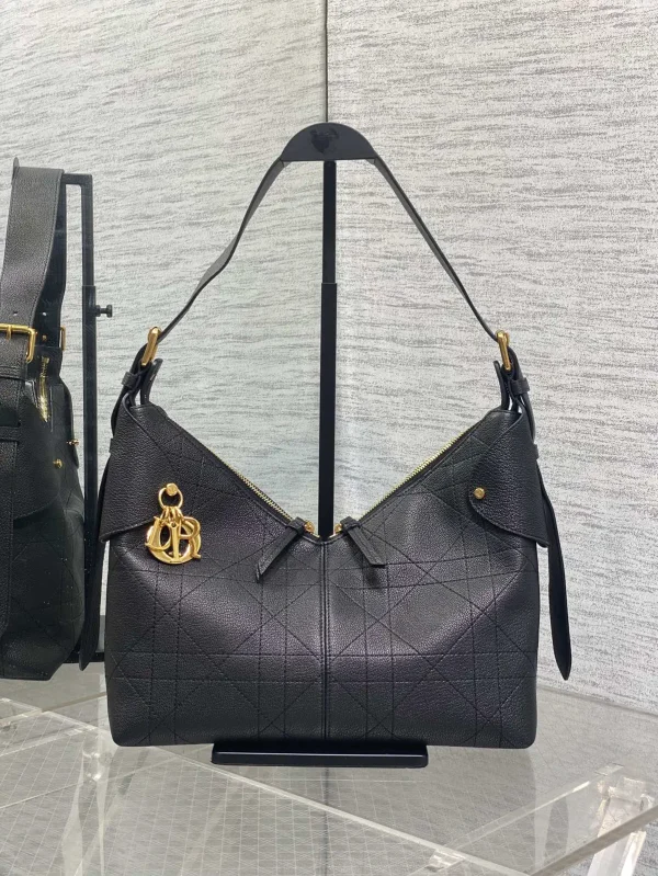 Dior Black Quilted Shoulder Bag image 1