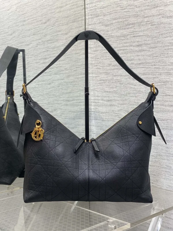 Dior Black Quilted Shoulder Bag image 1
