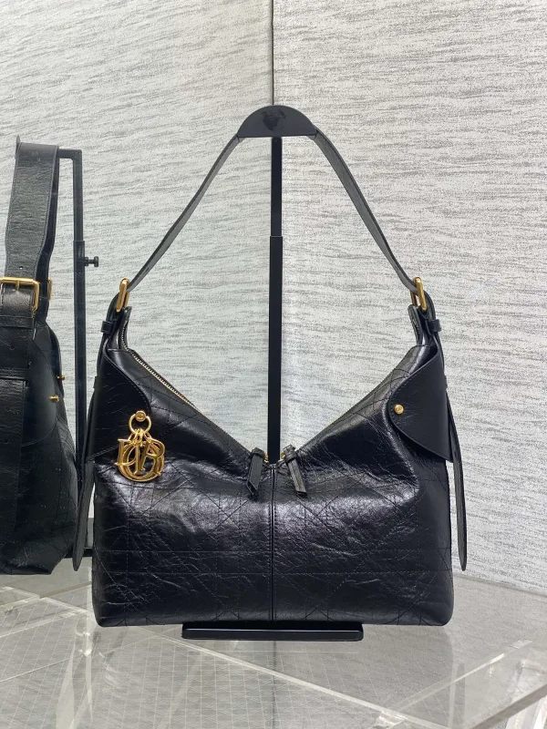 Dior Black Quilted Shoulder Bag image 1