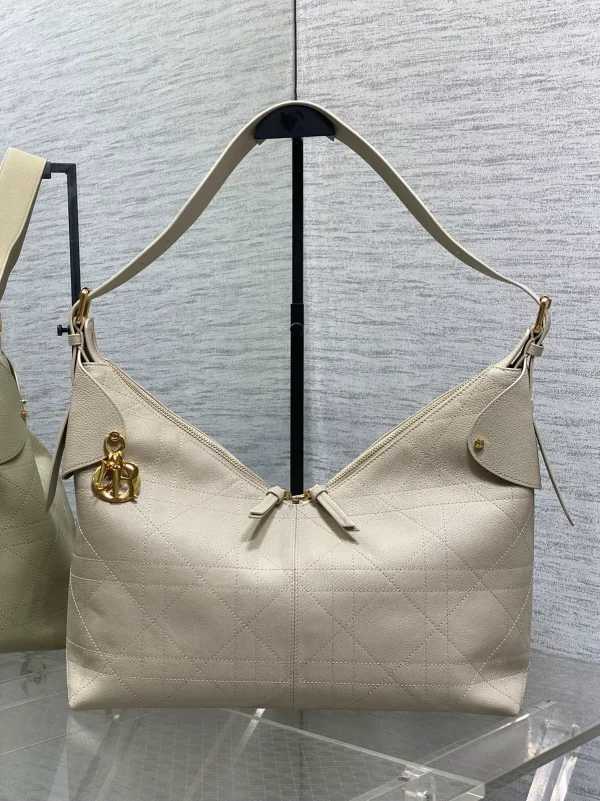 Dior Beige Quilted Shoulder Bag image 1