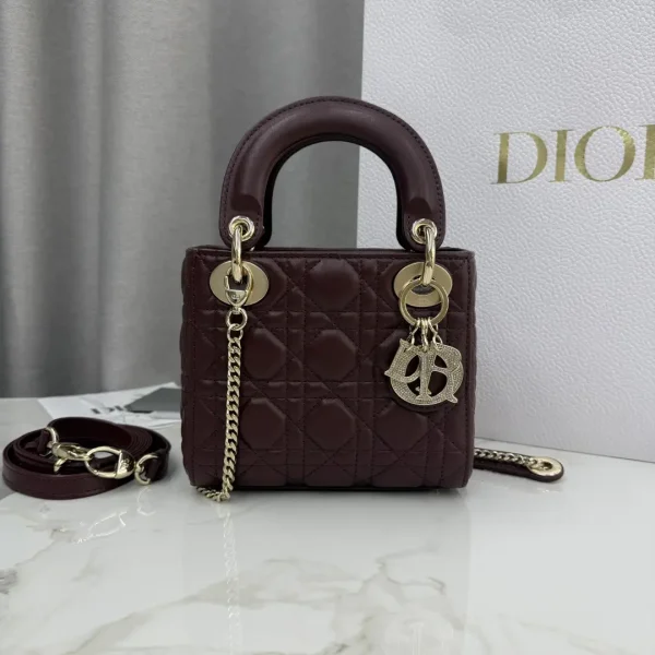 Dior Quilted Mini Top Handle Bag image 1