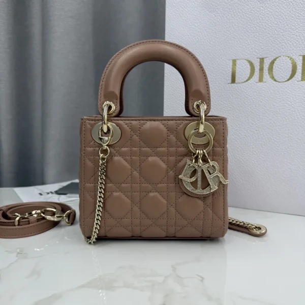 Dior Quilted Mini Top Handle Bag image 1