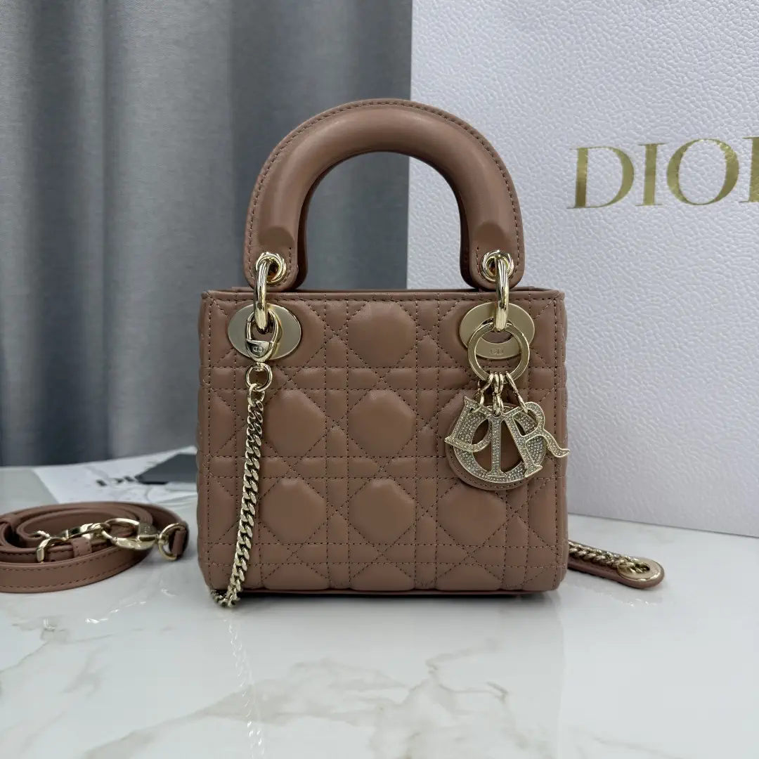 Dior Quilted Mini Top Handle Bag image 1