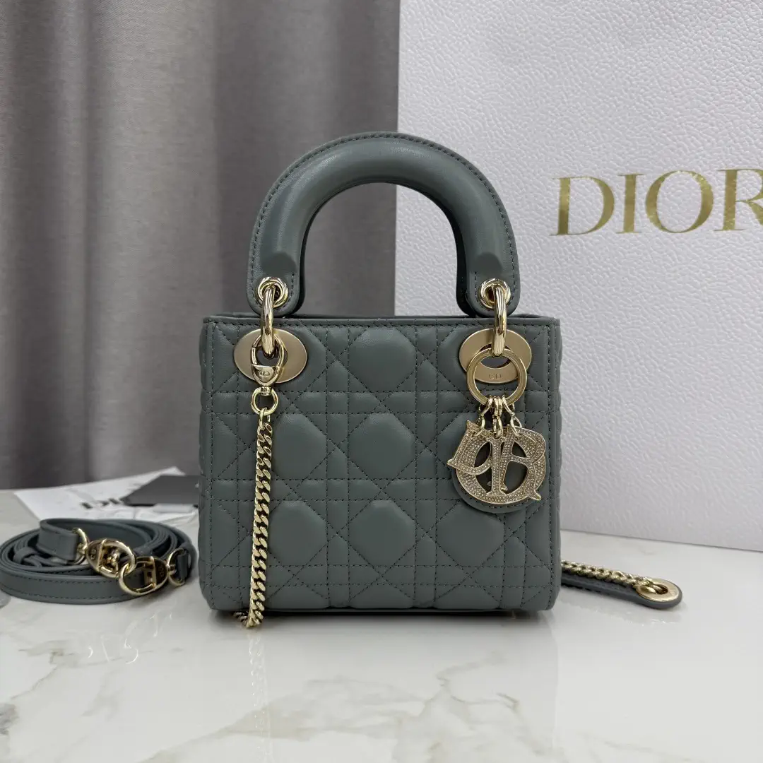 Dior Quilted Mini Top Handle Bag image 1