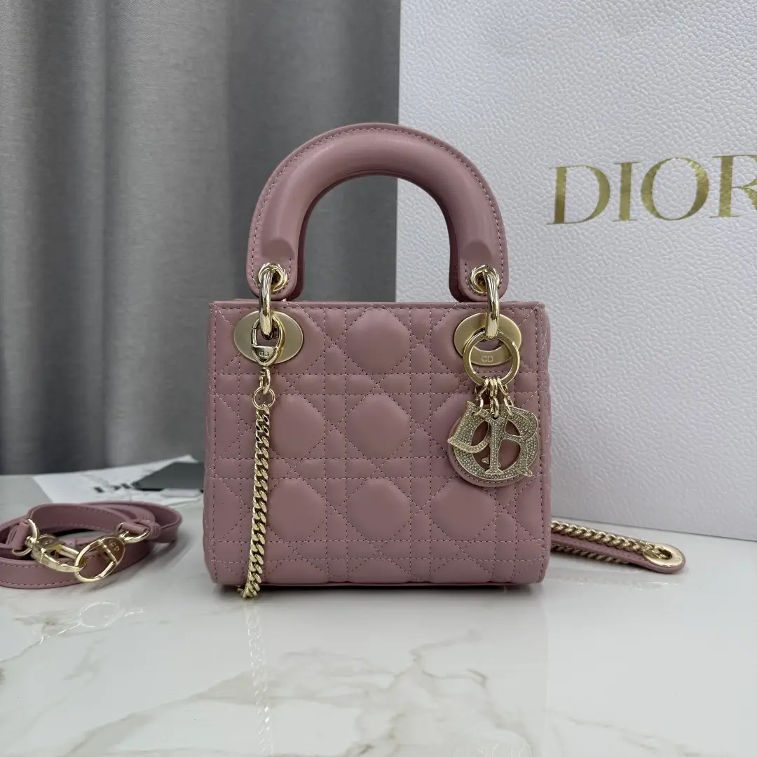 Dior Quilted Mini Top Handle Bag image 1