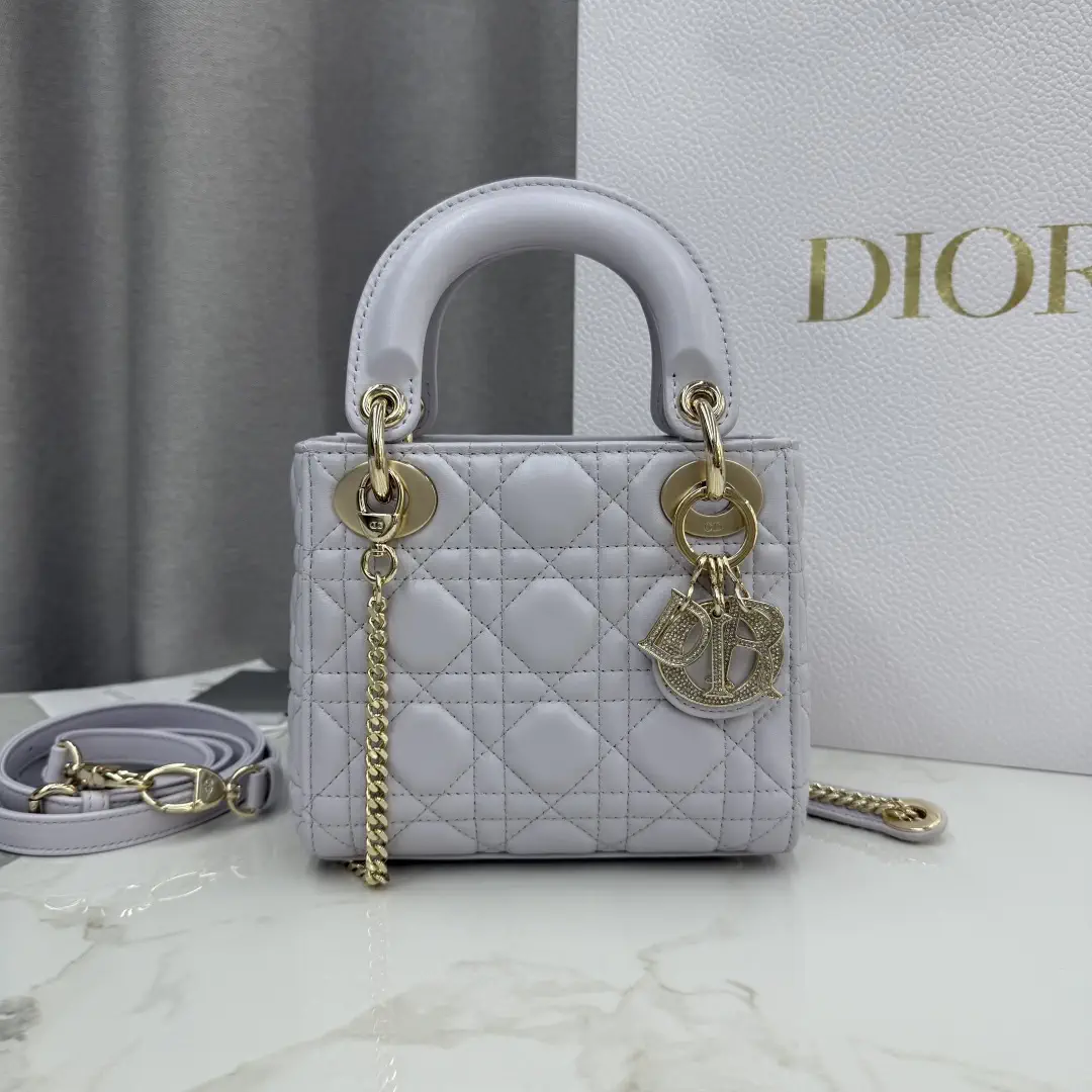 Dior Quilted Mini Top Handle Bag image 1