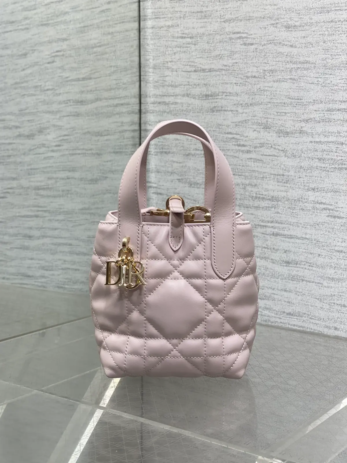 Dior Quilted Mini Top Handle Bag image 1