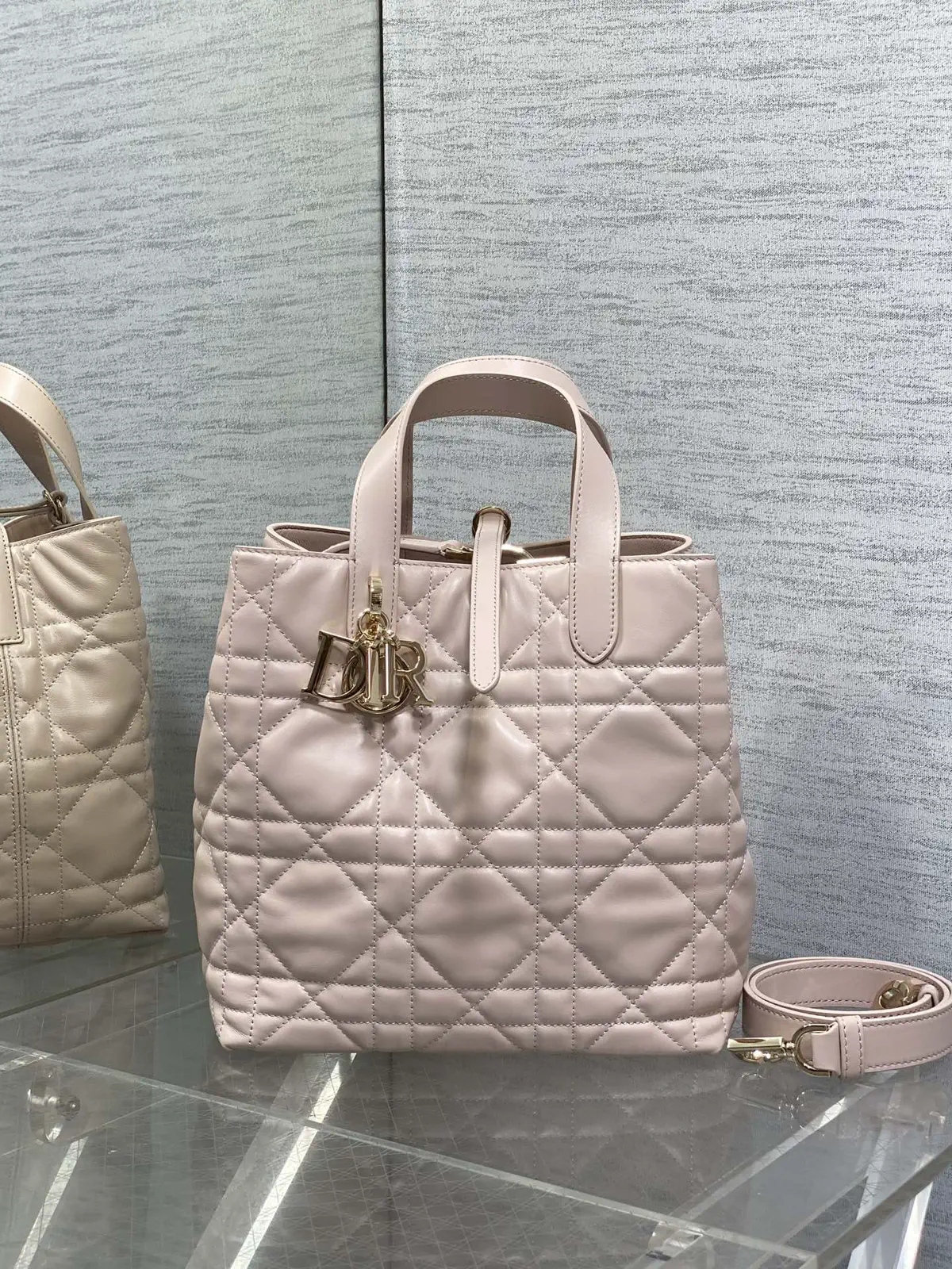 Dior Quilted Top Handle Bag image 1