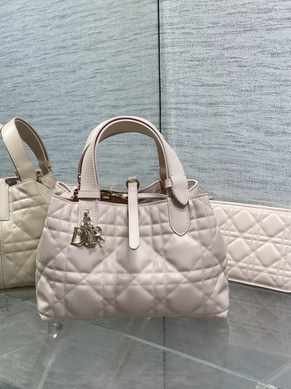Dior Quilted Top Handle Bag image 1