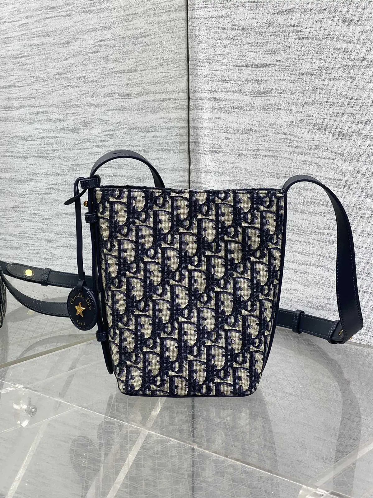 Dior Oblique Monogram Bucket Bag image 1
