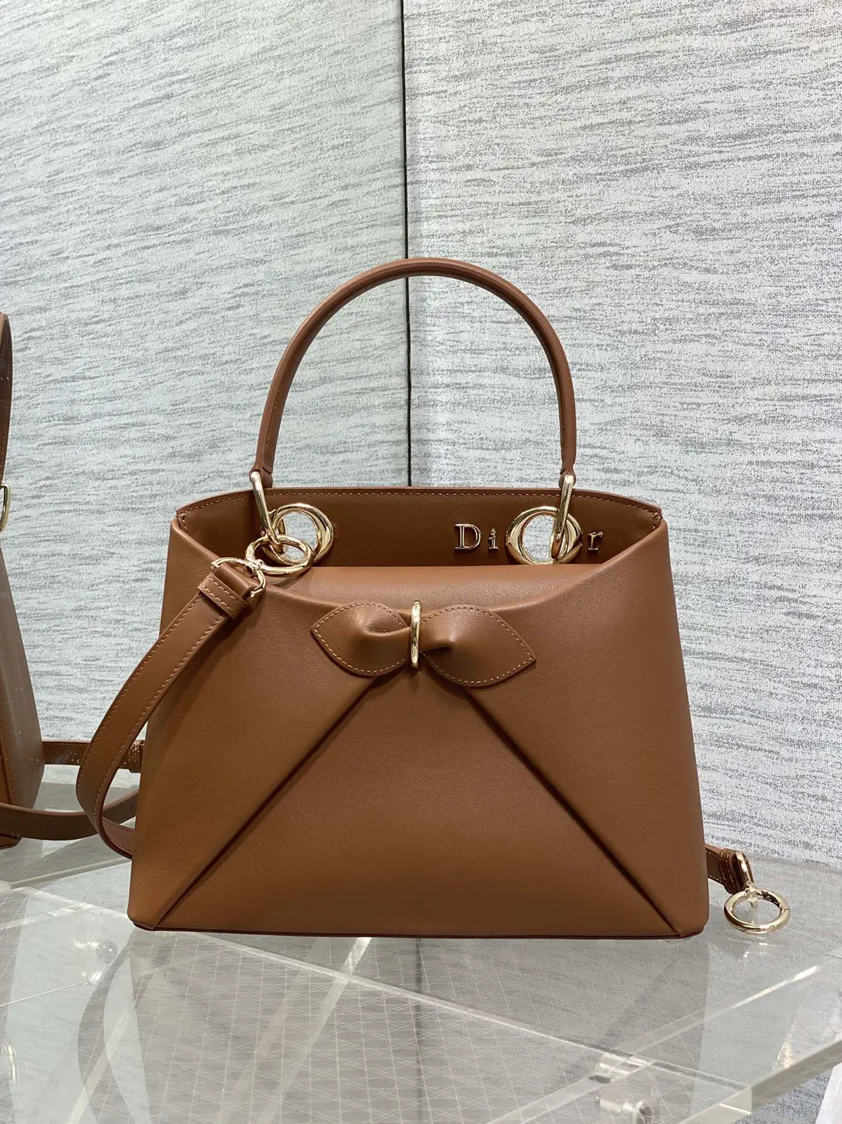 Dior Bow Top Handle Bag image 1