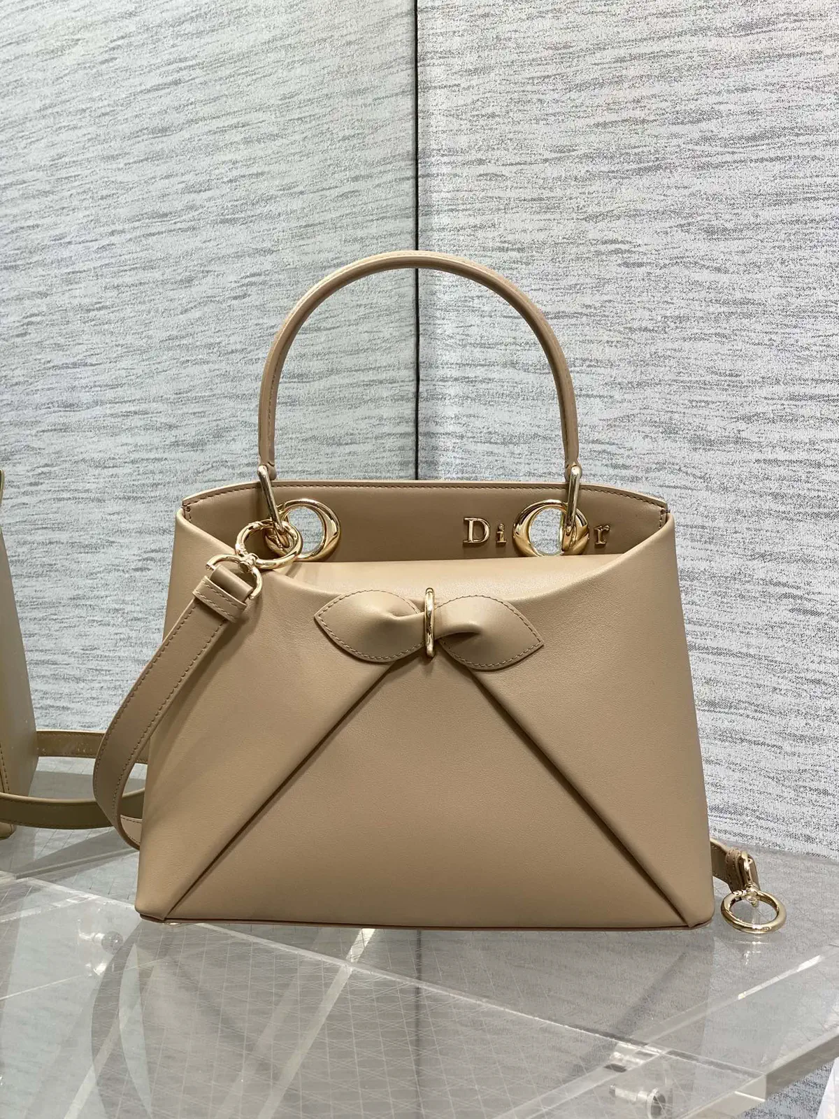Dior Bow Top Handle Bag image 1