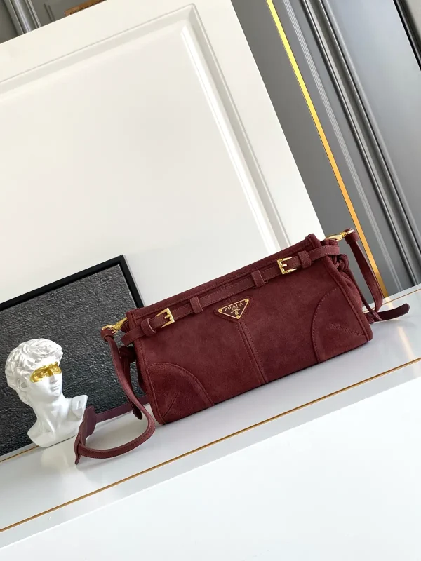 Prada Suede Crossbody Bag image 1