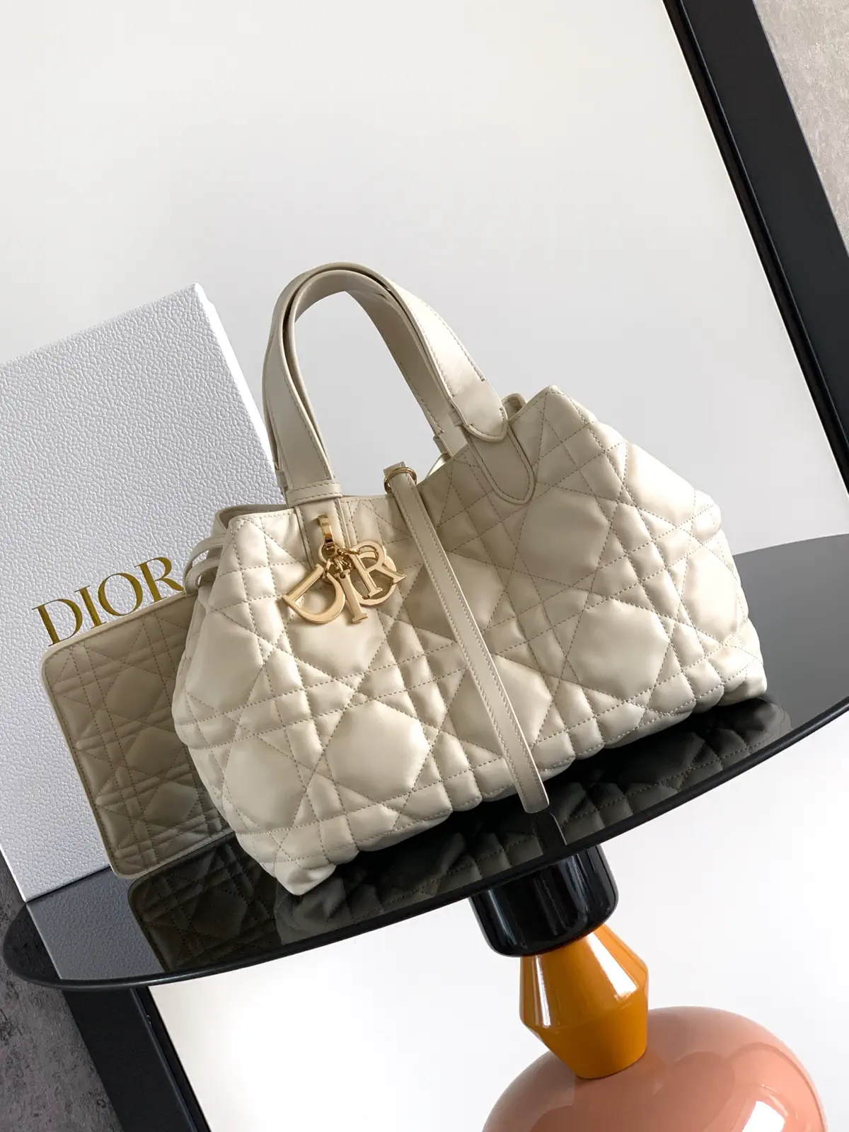 Dior Toujours Quilted Top Handle Bag image 1