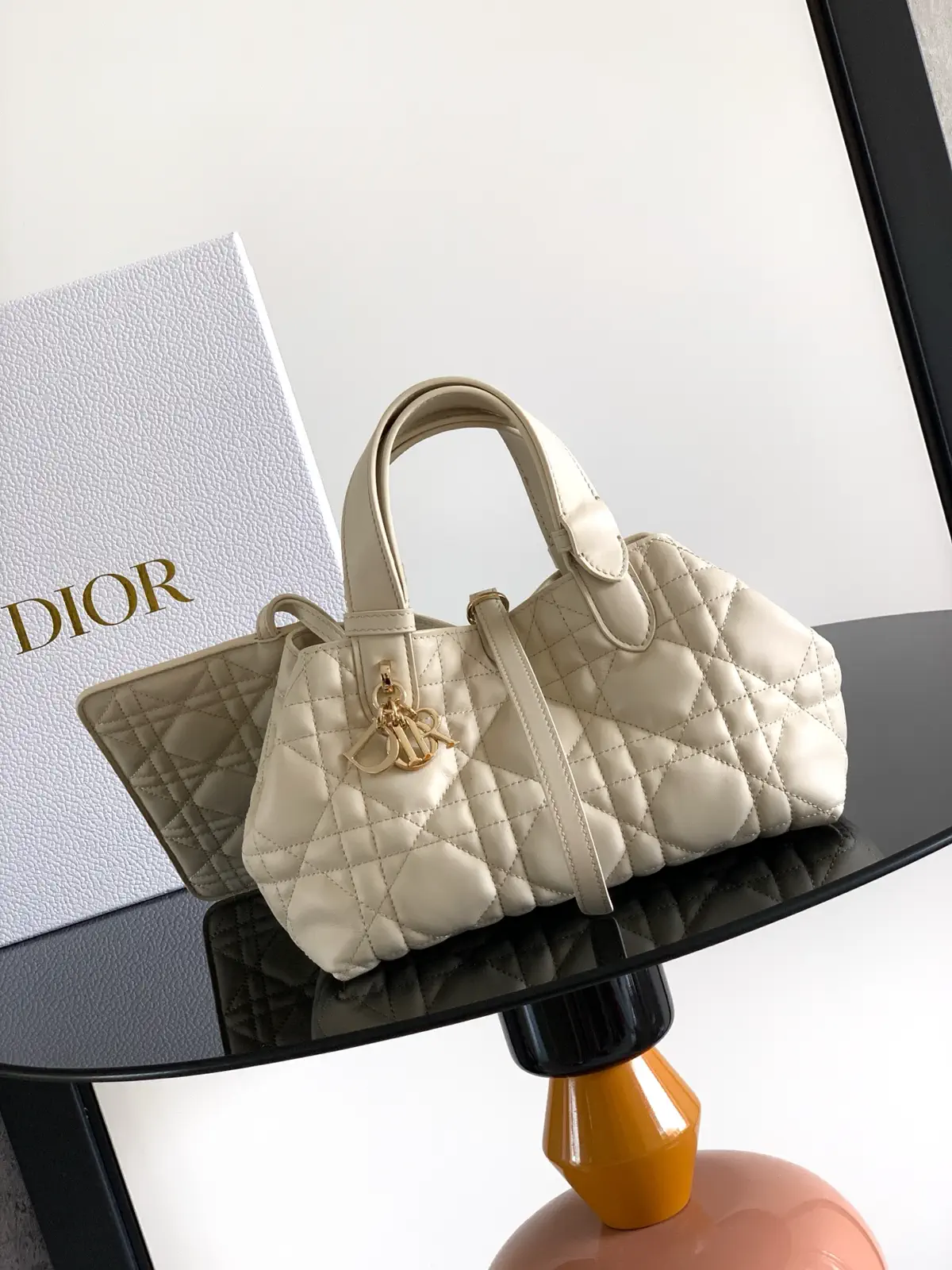 Dior Toujours Quilted Top Handle Bag image 1