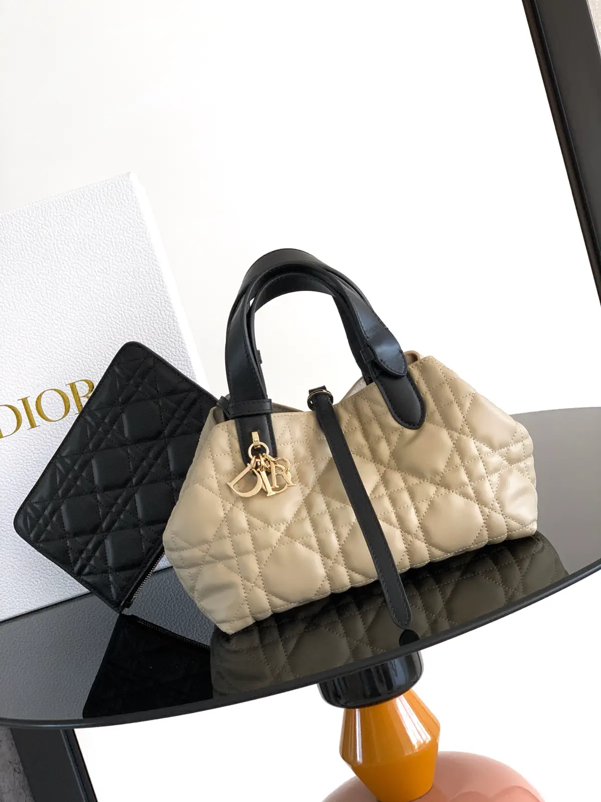 Dior Toujours Quilted Top Handle Bag image 1