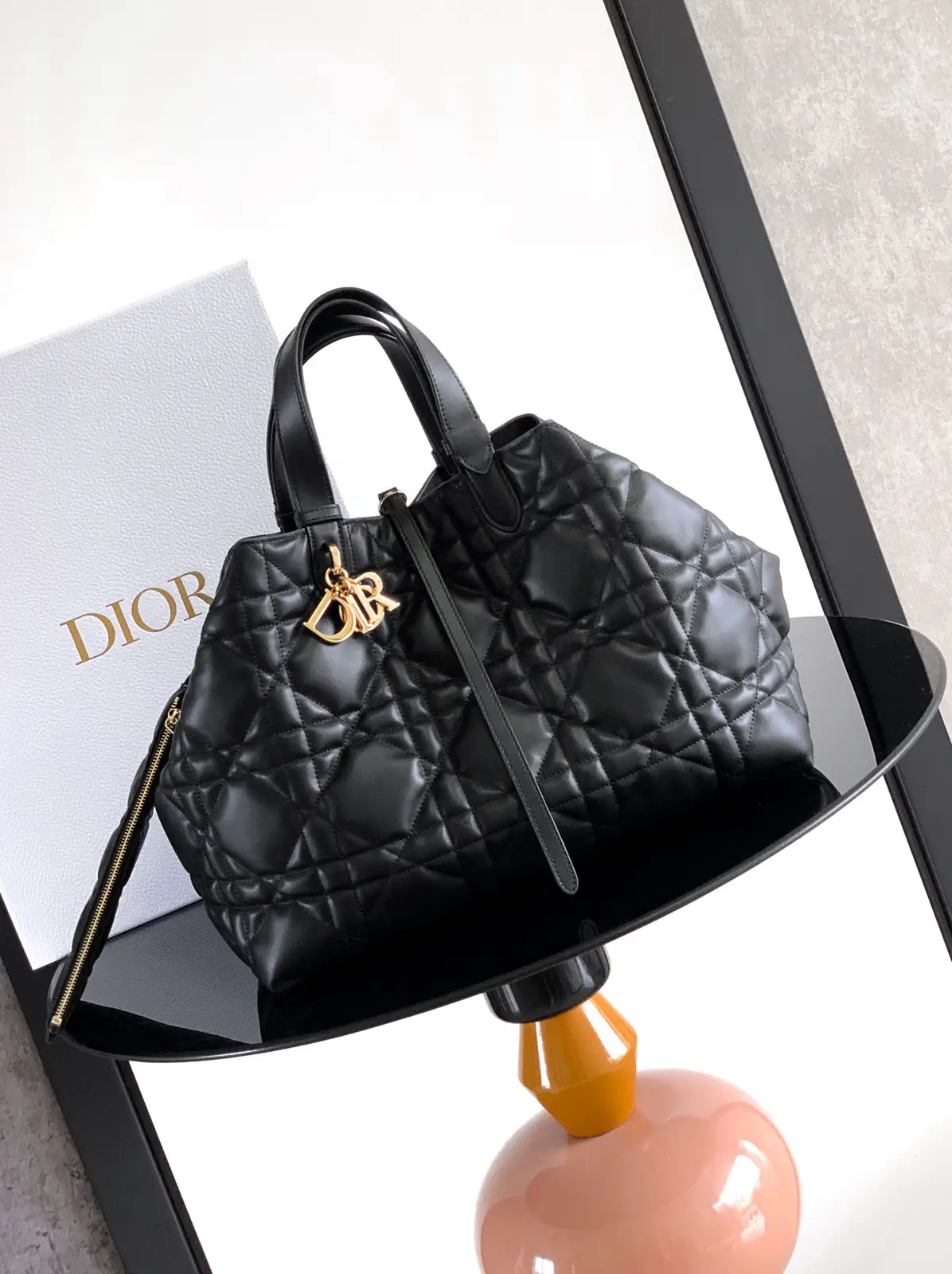 Dior Toujours Quilted Top Handle Bag image 1