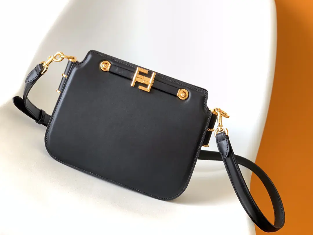 FENDI Touch Leather Crossbody Bag image 1