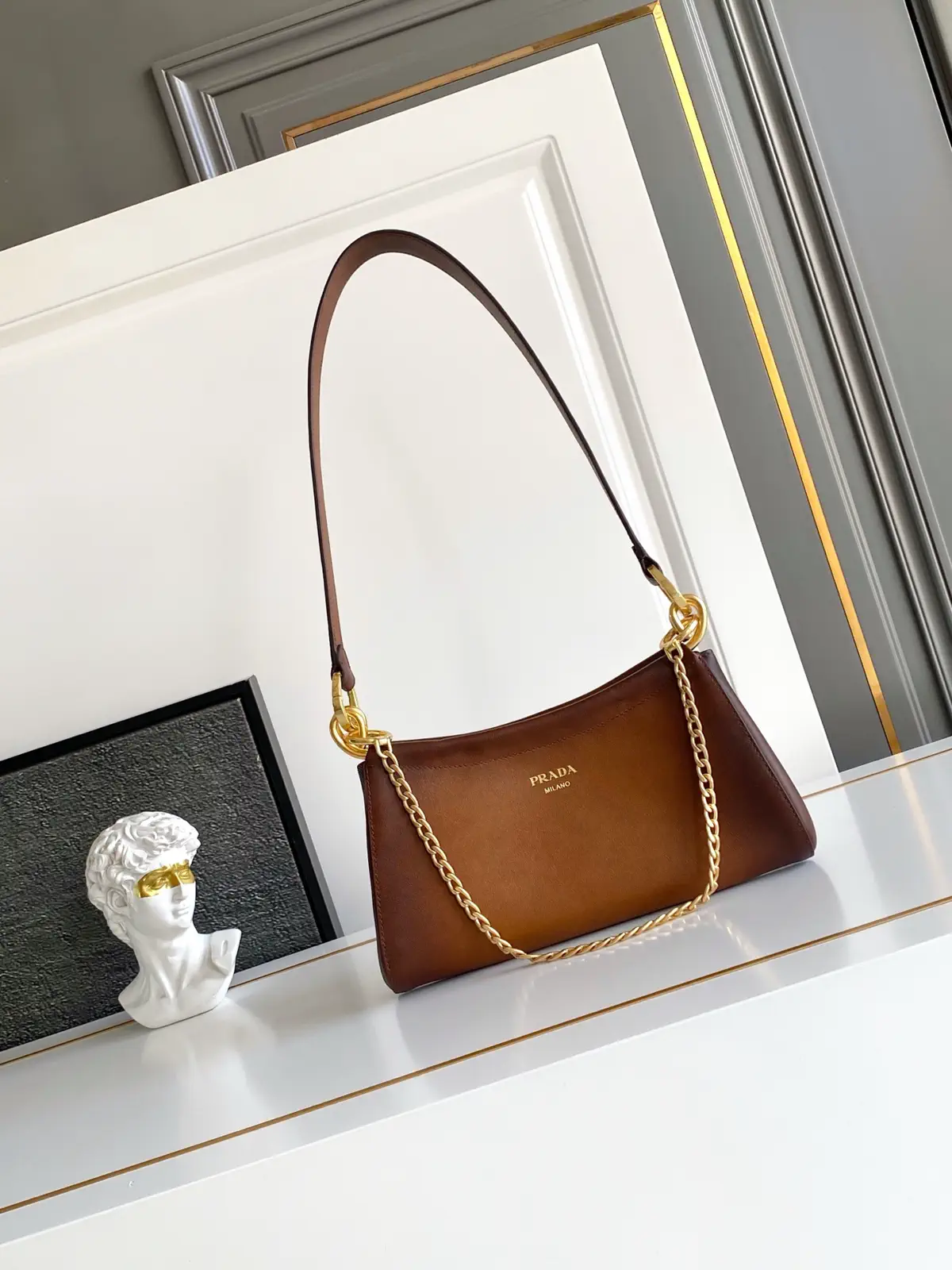 Prada Chain Strap Shoulder Bag image 1