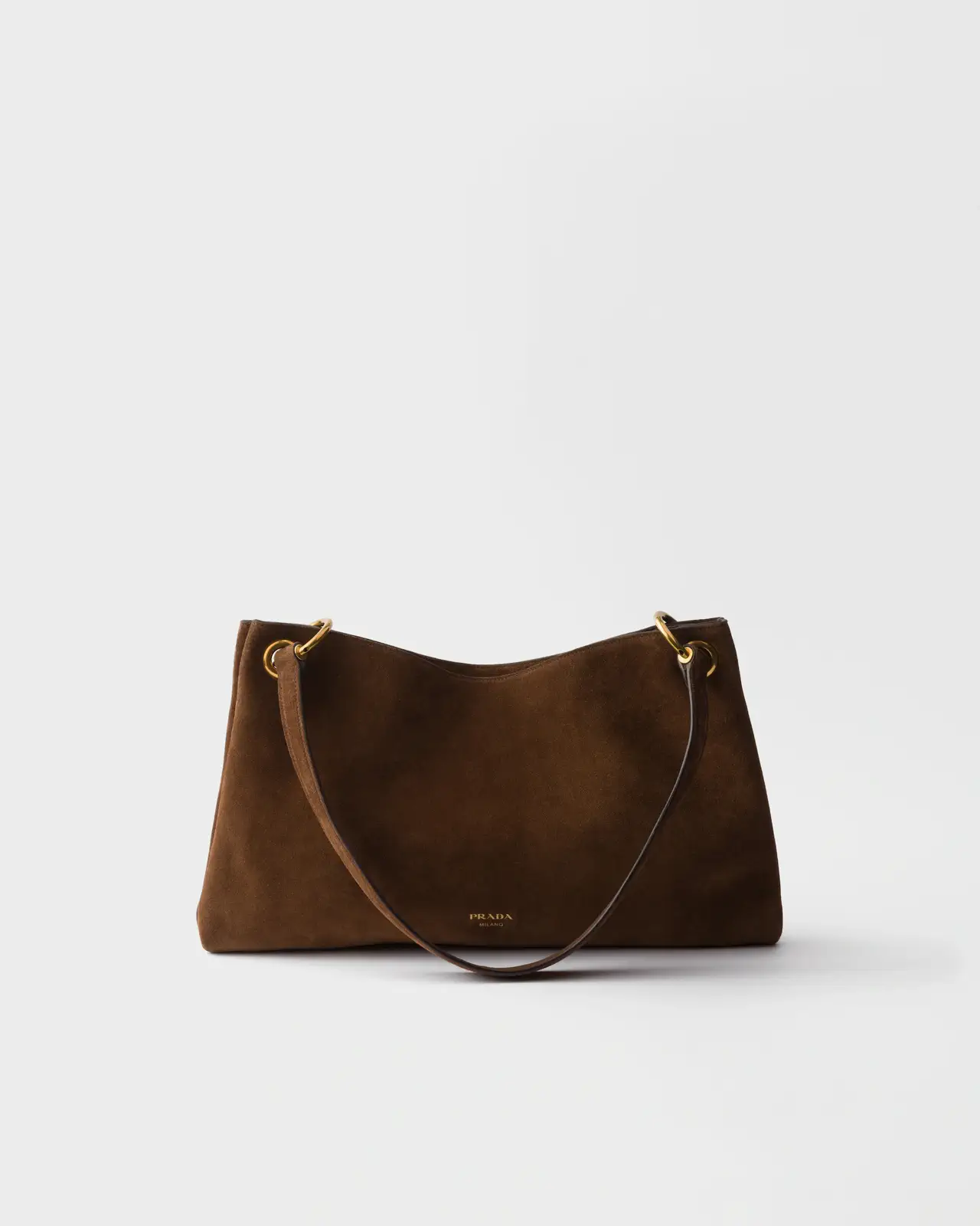 Prada Suede Shoulder Bag image 1