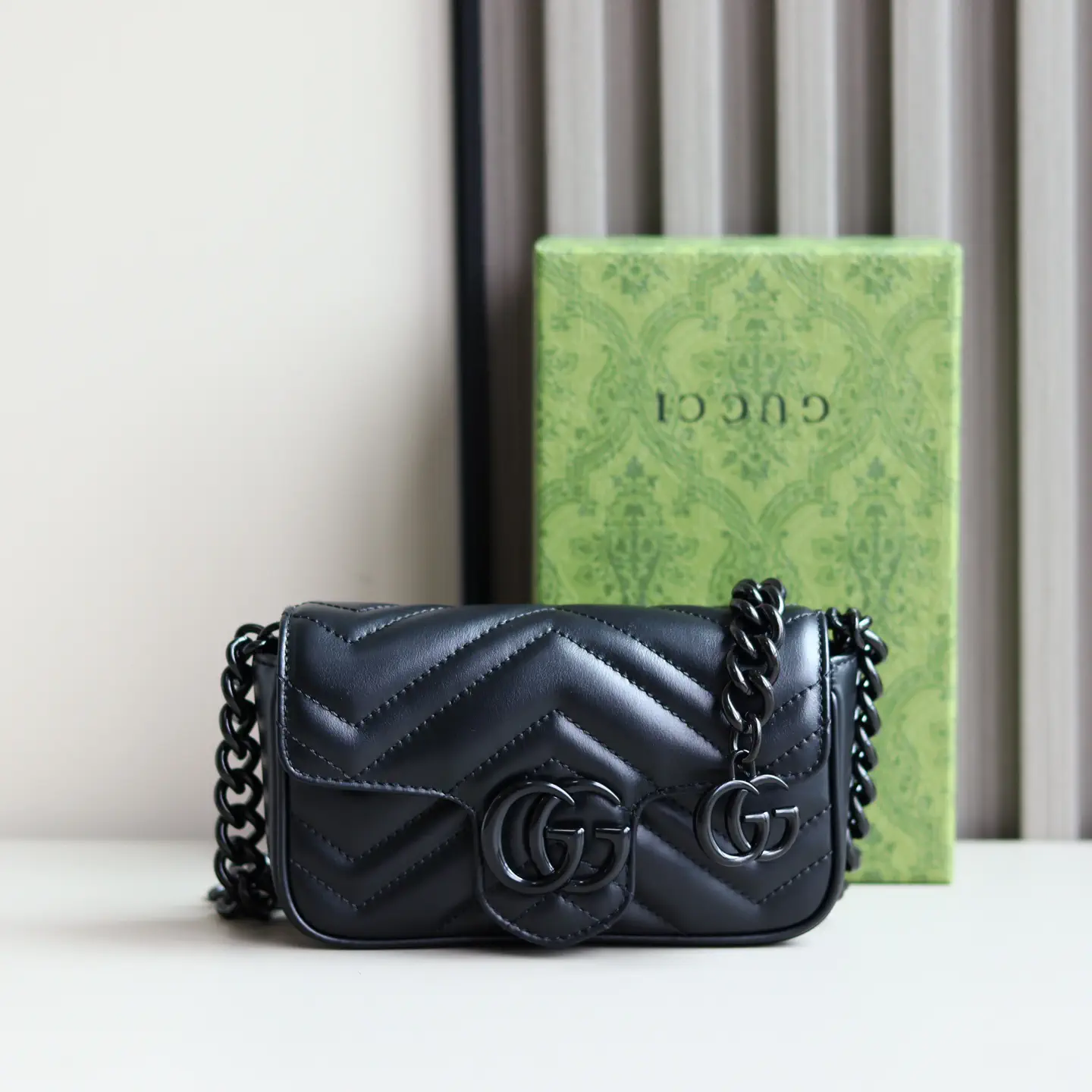 Gucci Marmont Quilted Chain Mini Bag image 1