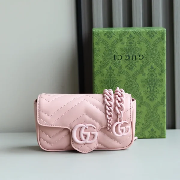 Gucci Quilted GG Chain Mini Bag image 1