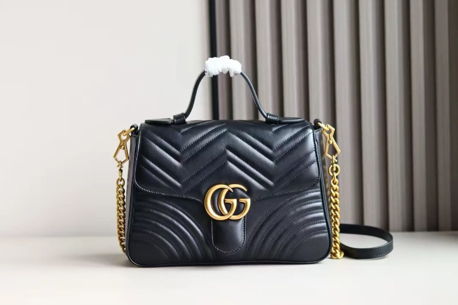 Gucci Quilted Top Handle Bag image 1