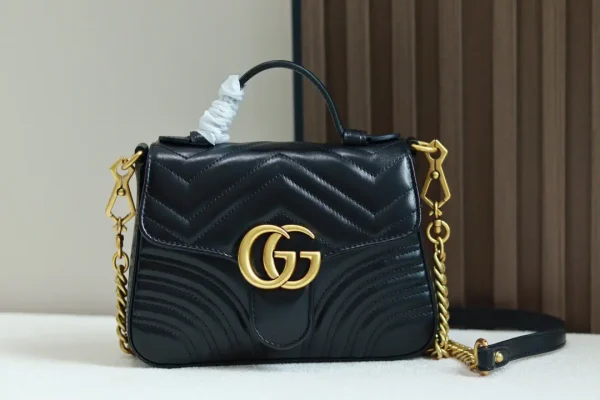 Gucci Quilted Top Handle Crossbody Bag image 1