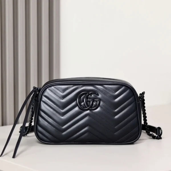 Gucci GG Marmont Quilted Crossbody Camera Bag image 1