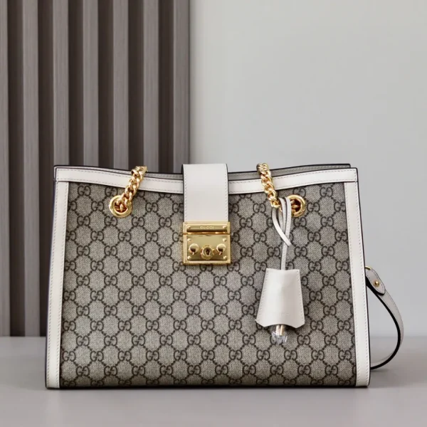 Gucci Padlock Monogram Shoulder Bag image 1