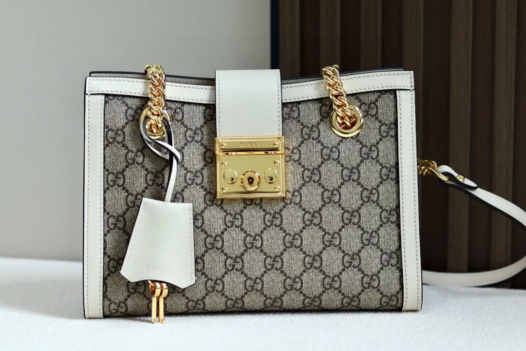 Gucci Monogram Padlock Shoulder Bag image 1