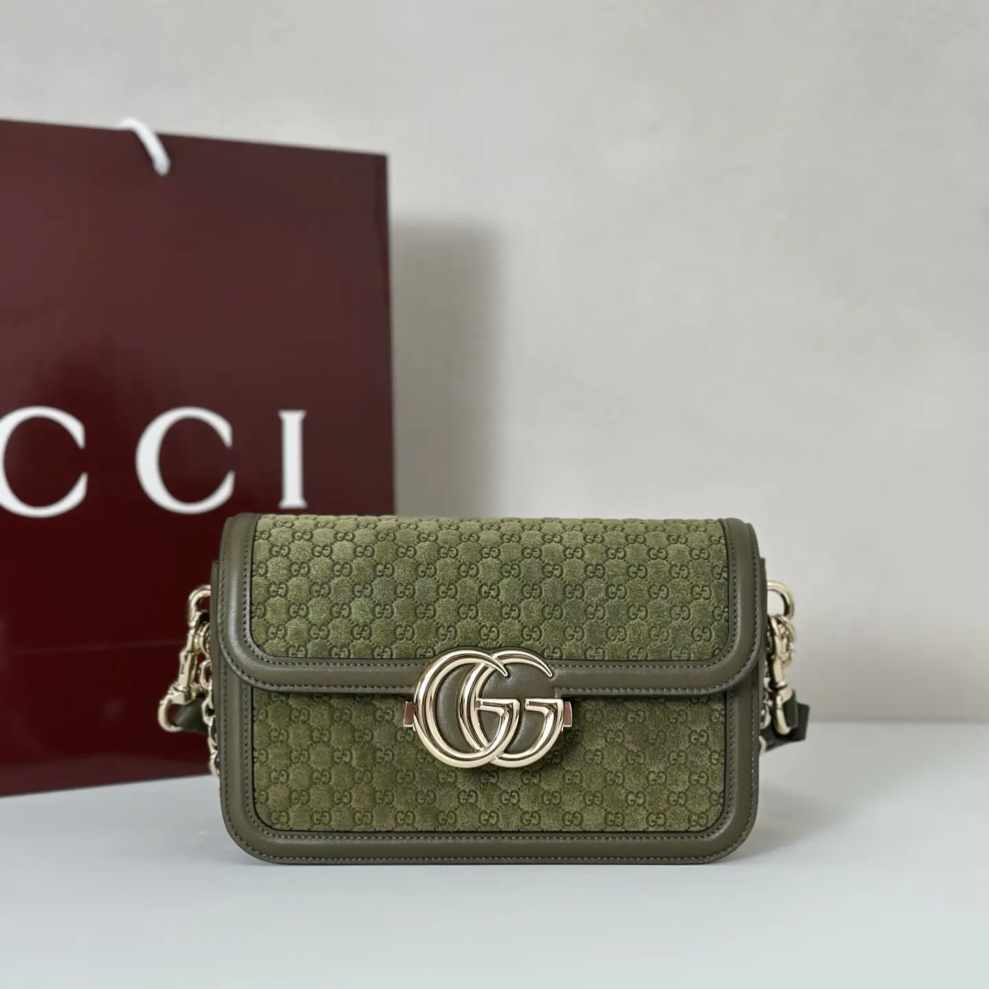 Gucci Monogram Crossbody Bag image 1