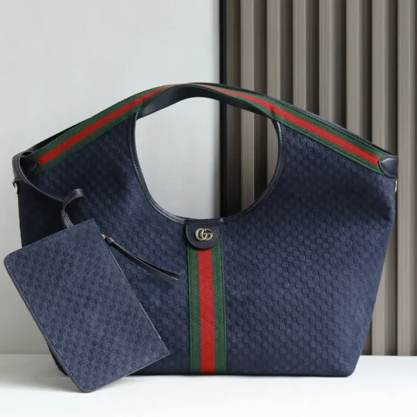 Gucci GG Monogram Large Tote Bag with Detachable Pouch image 1