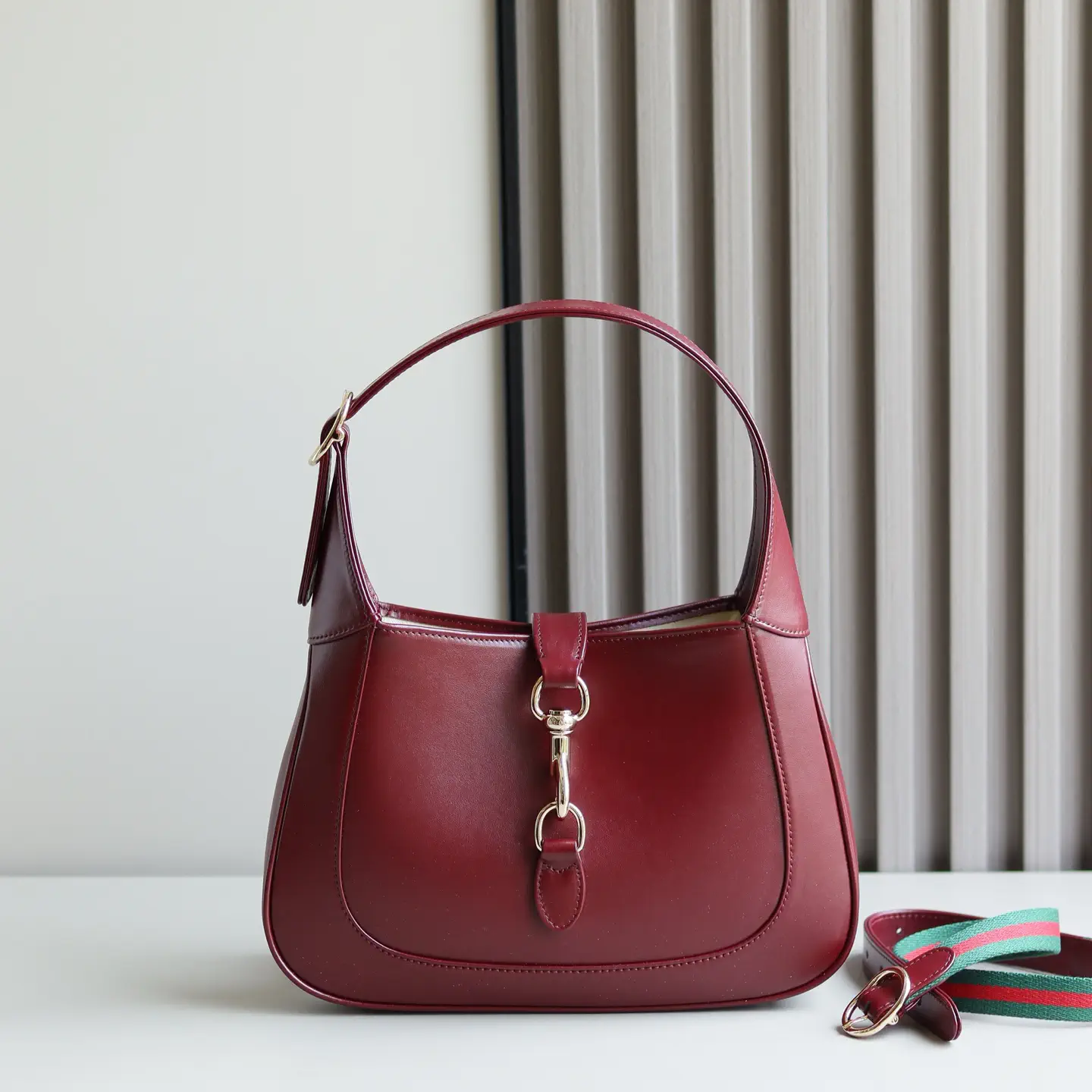 Gucci Crescent Leather Shoulder Bag image 1