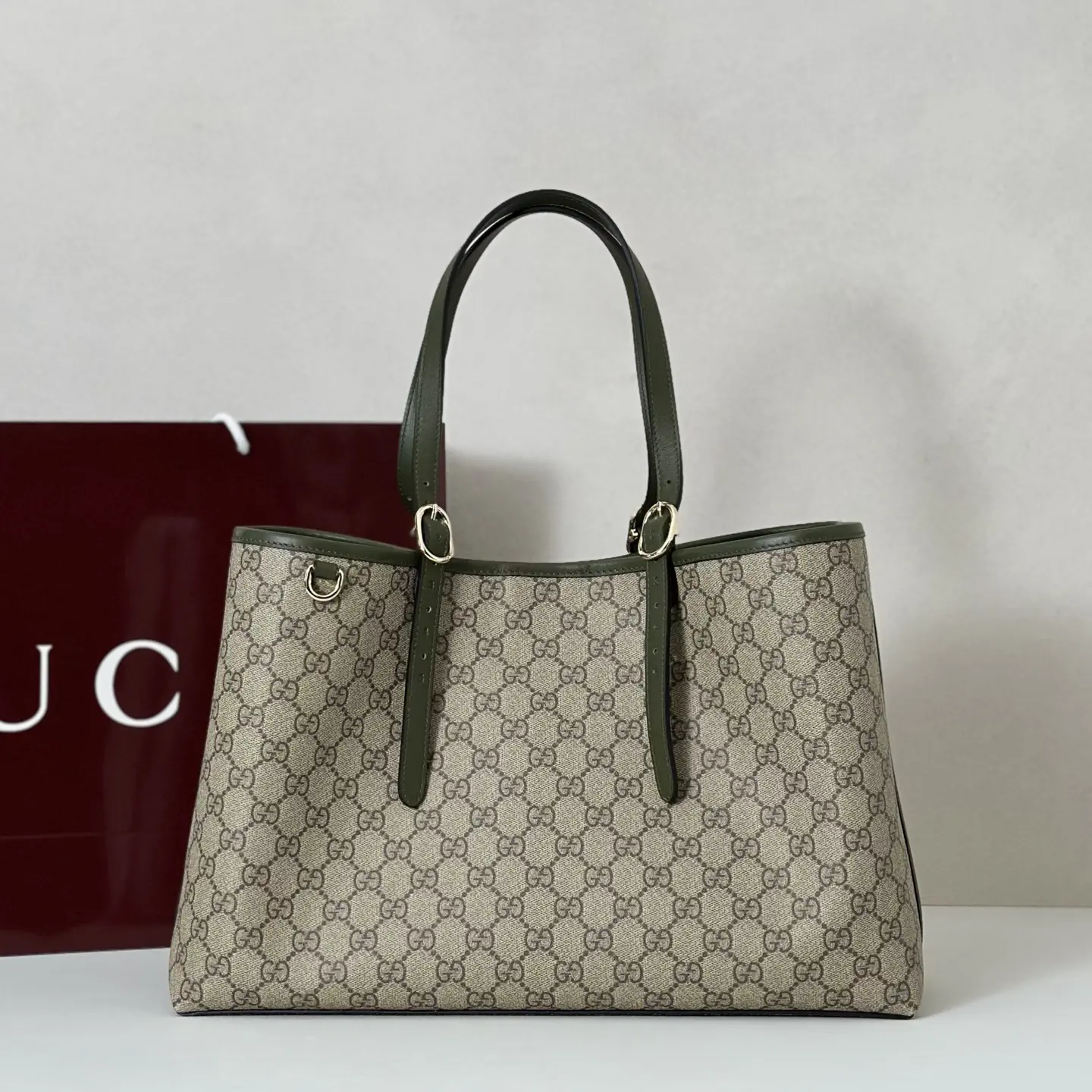 Gucci Monogram Tote Bag image 1