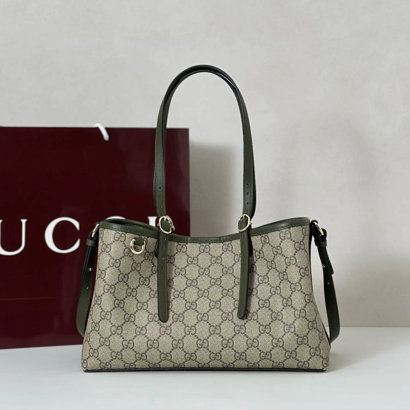 Gucci Monogram Tote Bag image 1