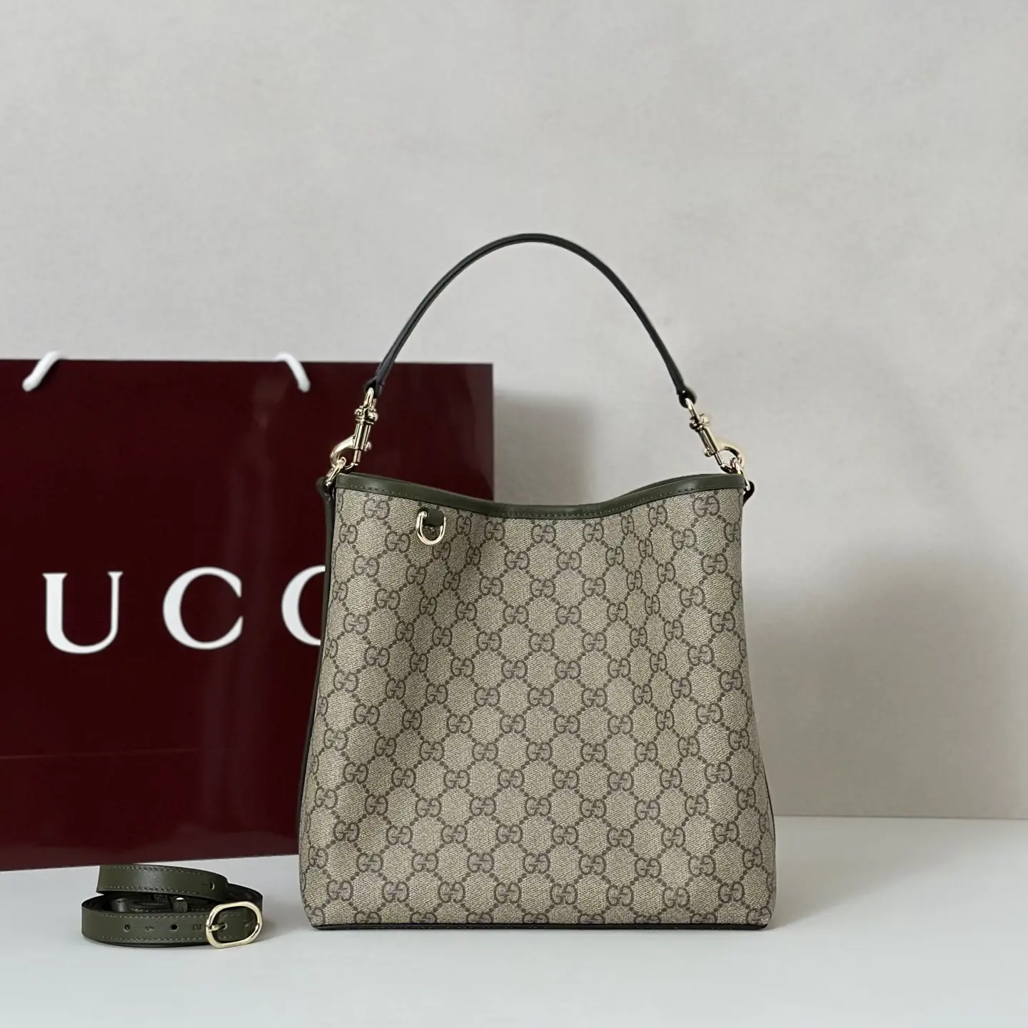 Gucci Monogram Shoulder Bag image 1