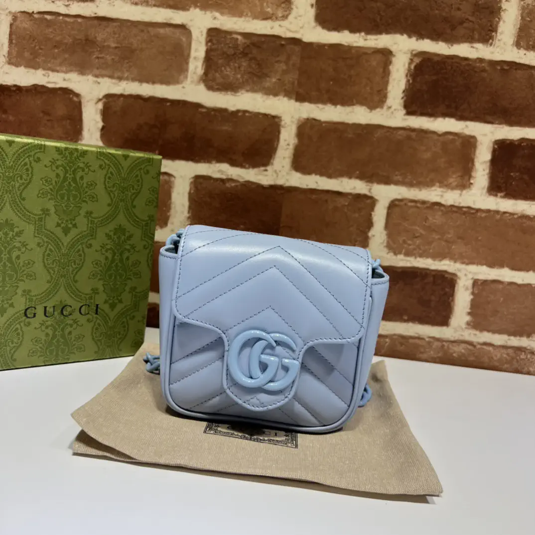 Gucci Quilted Chain Crossbody Bag image 1