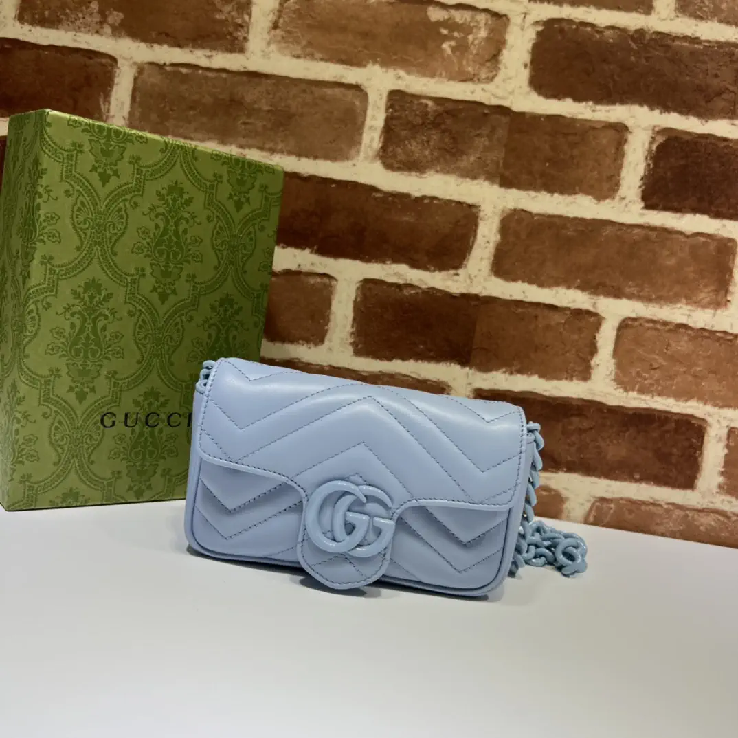 Gucci Quilted Chain Crossbody Bag image 1