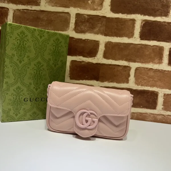 Gucci Quilted GG Marmont Mini Bag image 1