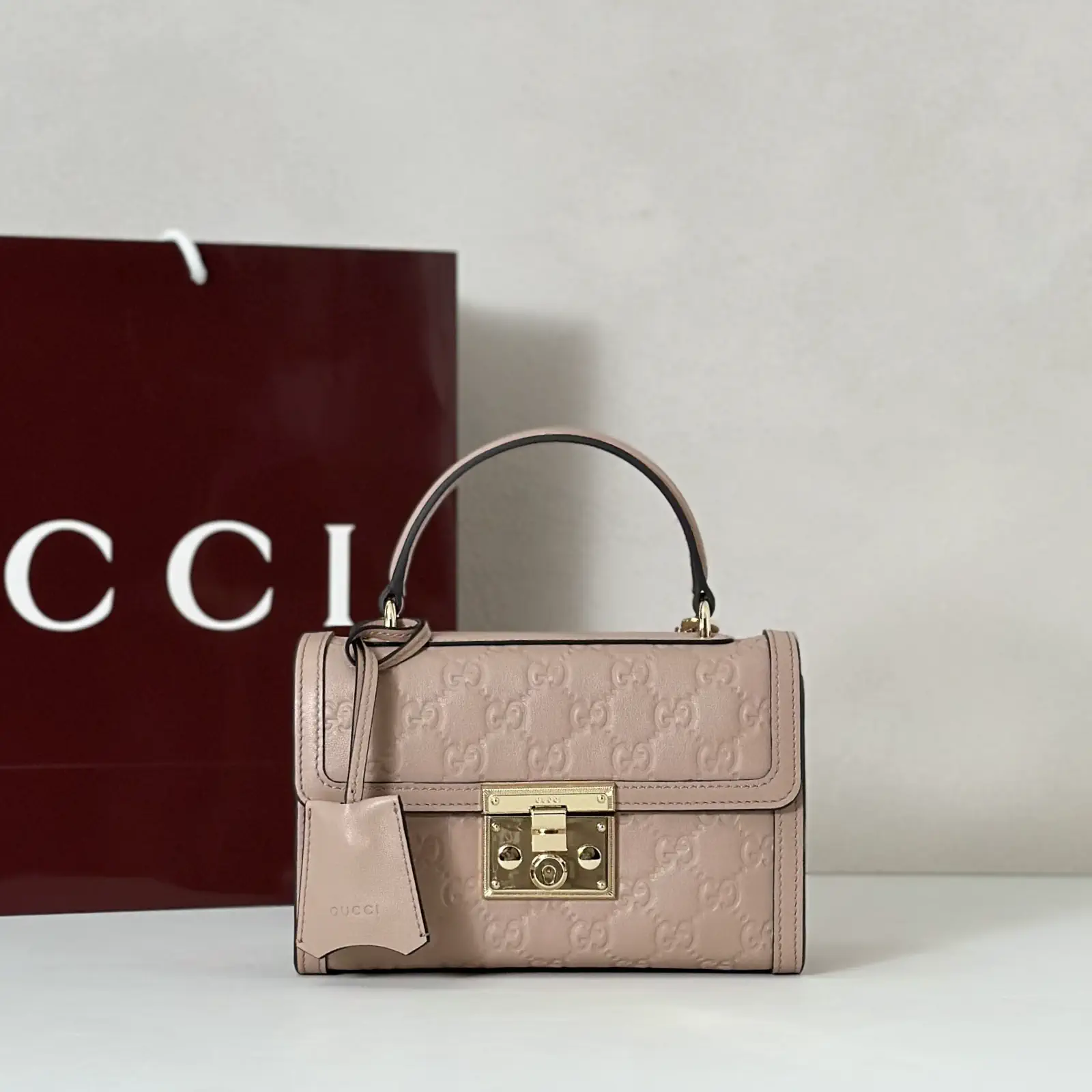 Gucci Monogram Top Handle Bag image 1