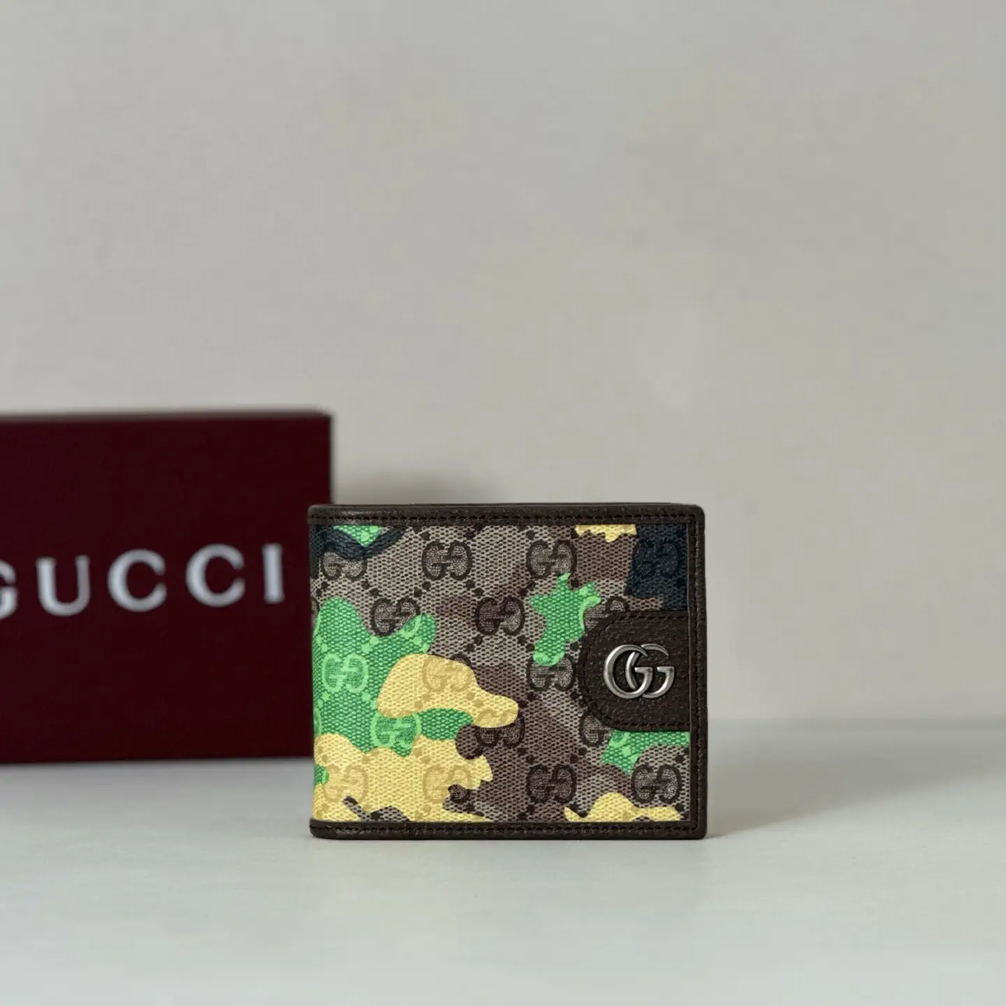 Gucci Camouflage Monogram Bifold Wallet image 1