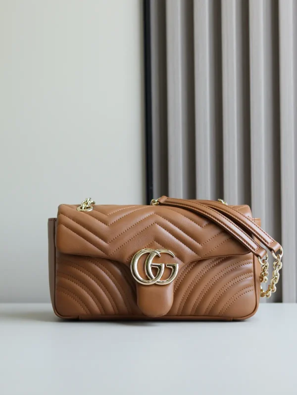 Gucci Marmont Quilted Leather Shoulder Bag image 1