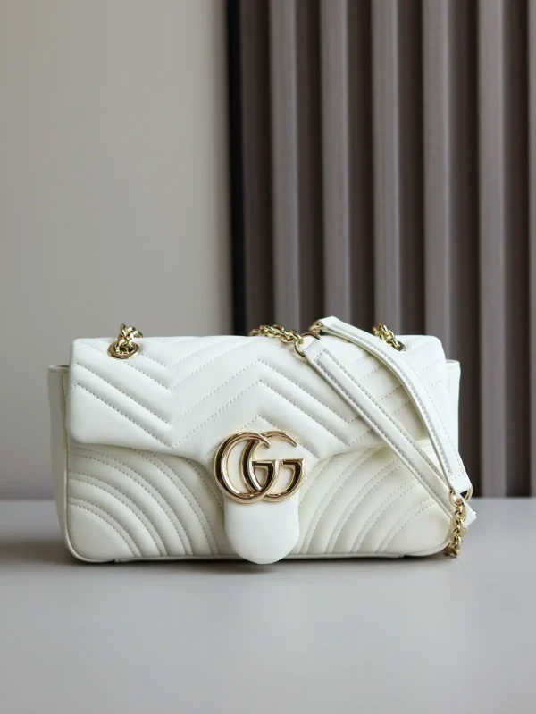 Gucci Marmont Quilted Leather Shoulder Bag image 1