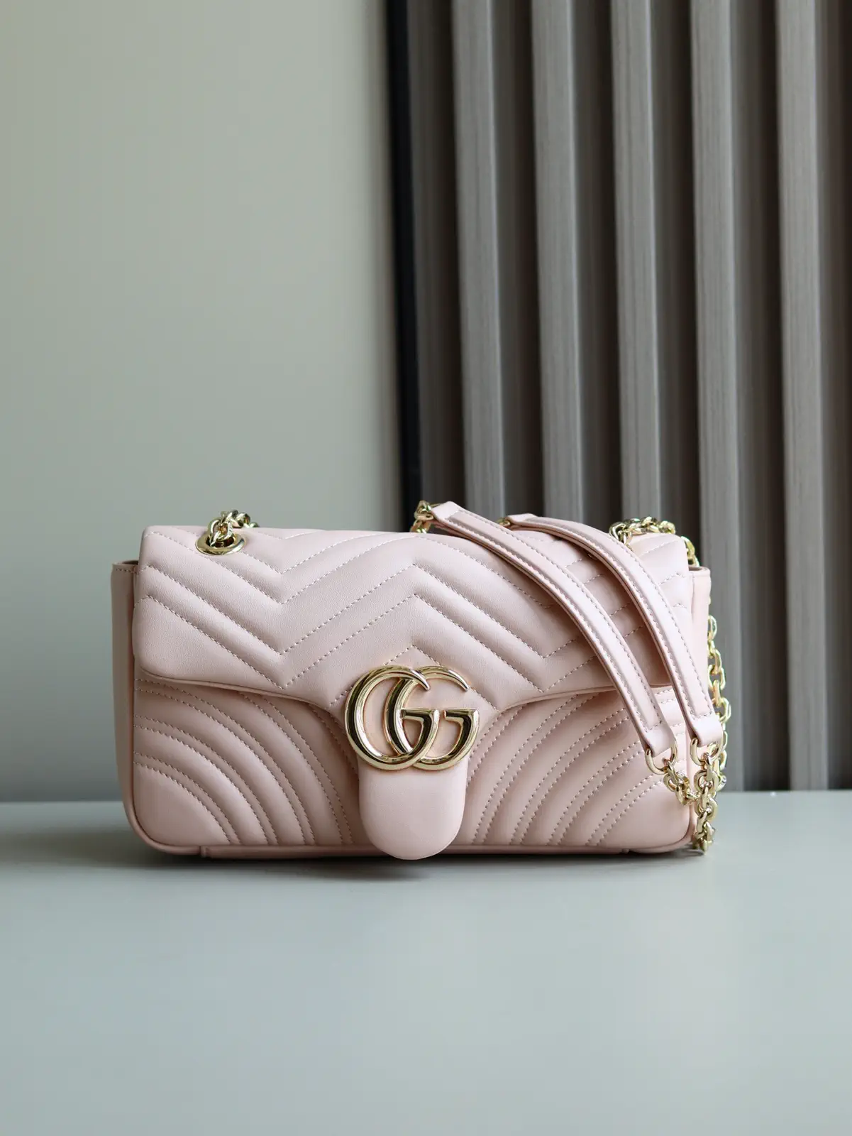 Gucci Quilted Chain Shoulder Bag image 1