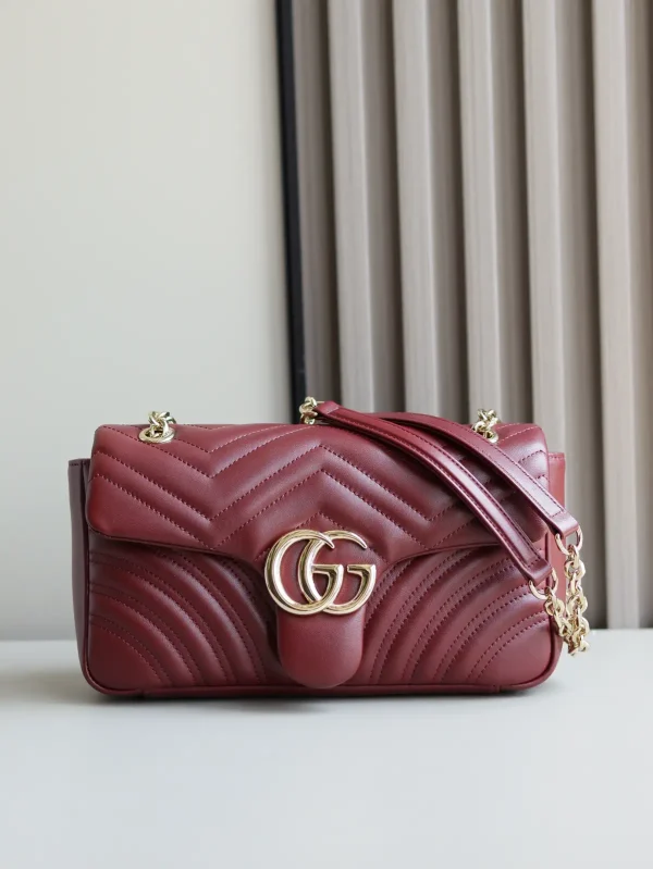 Gucci Marmont Quilted Leather Shoulder Bag image 1