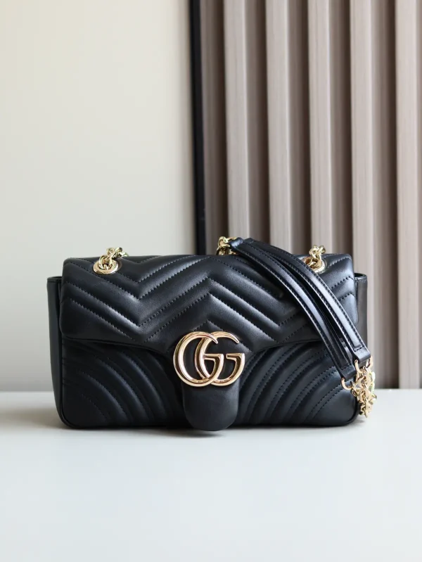 Gucci Marmont Quilted Leather Shoulder Bag image 1