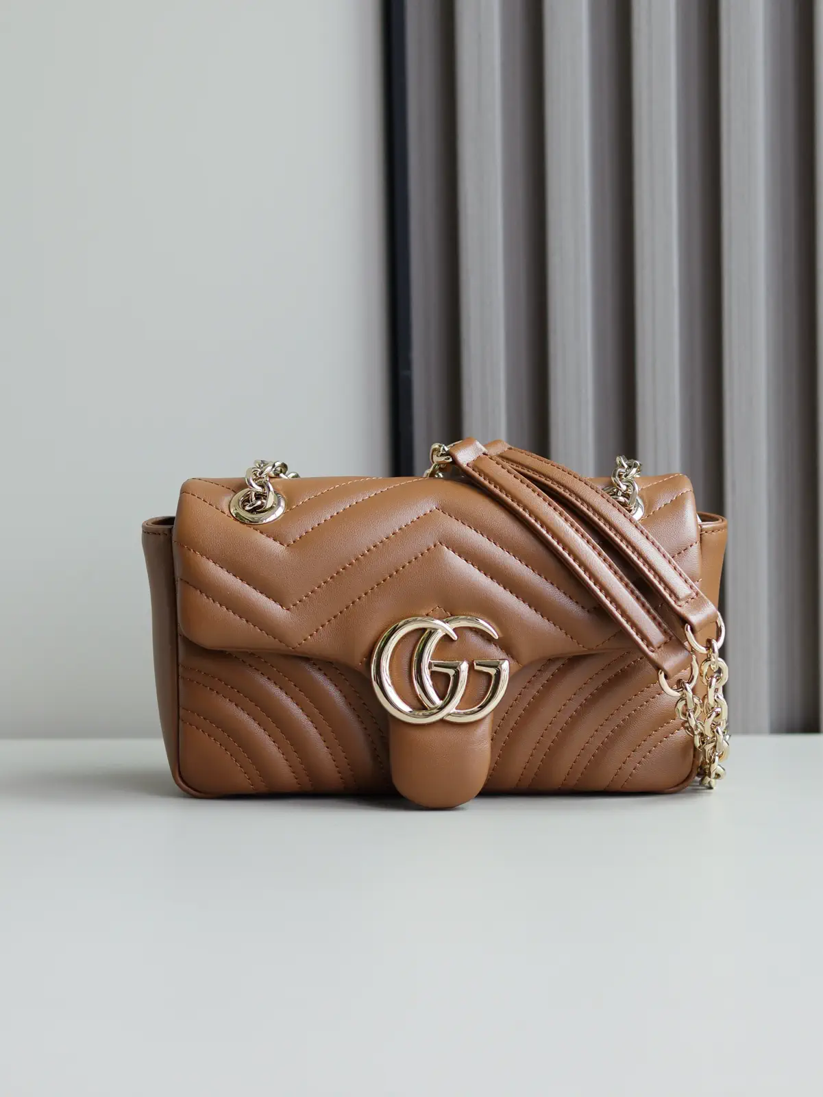 Gucci Marmont Quilted Leather Shoulder Bag image 1
