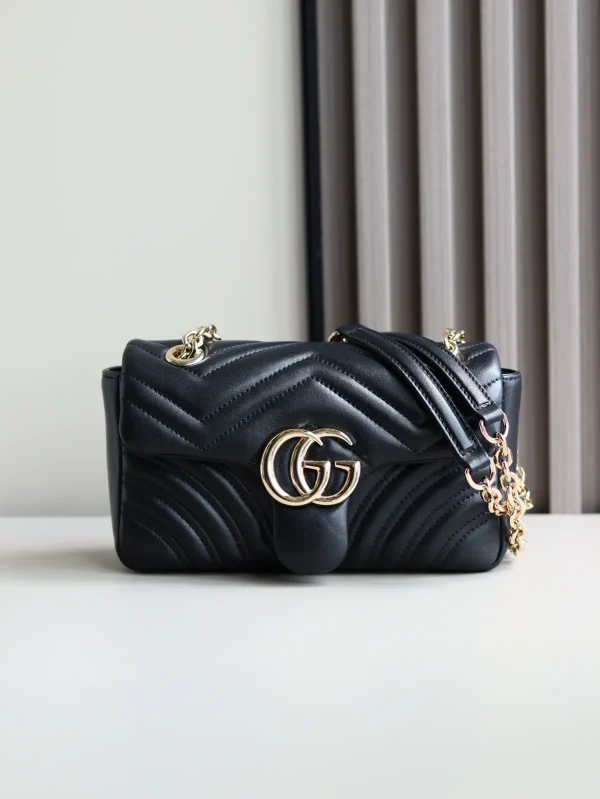 Gucci Marmont Quilted Leather Shoulder Bag image 1
