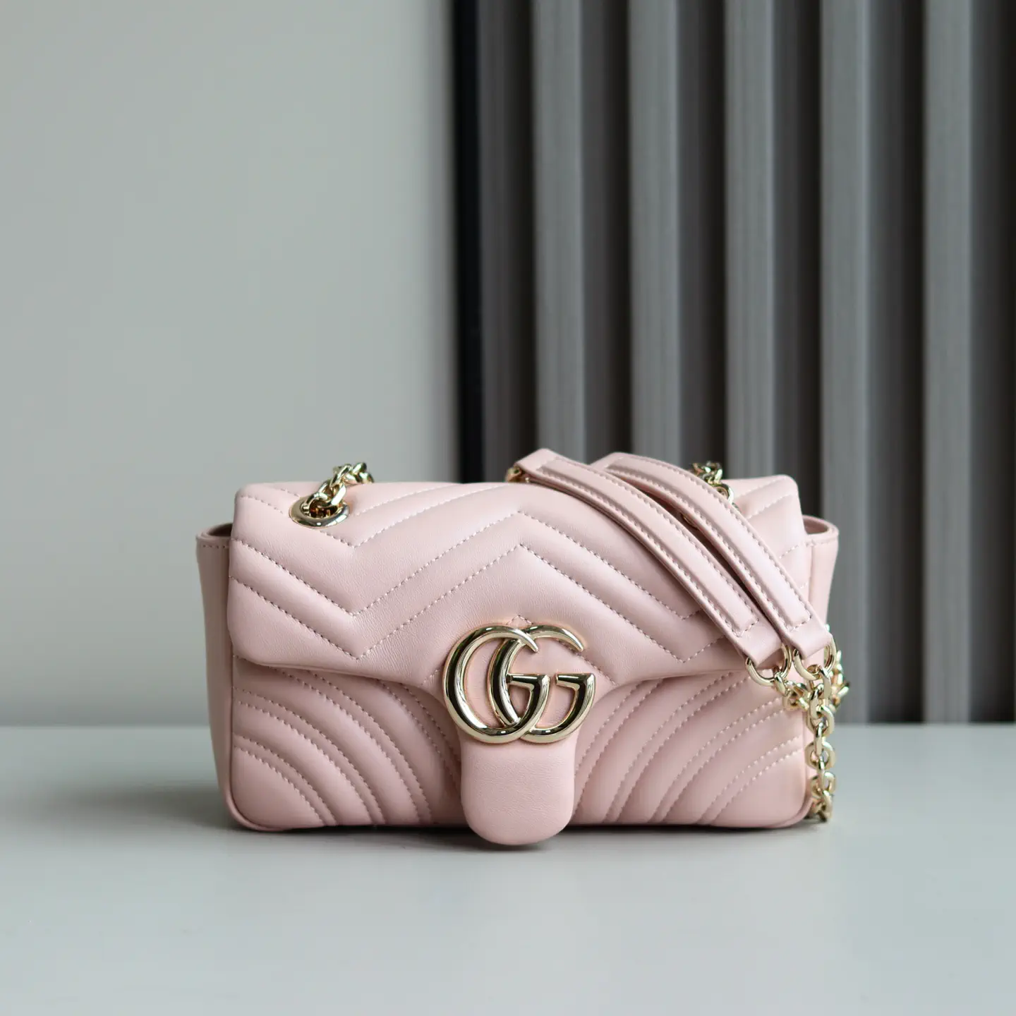 Gucci Marmont Quilted Leather Chain Shoulder Bag image 1